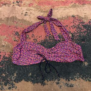Matilda Jane Purple Floral Bikini Top